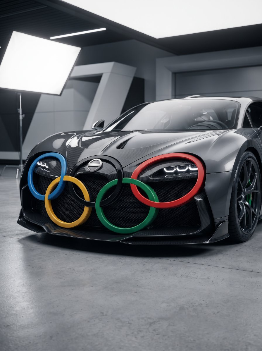 我把标志变成了超级跑车前脸 🏎️, 图片 1