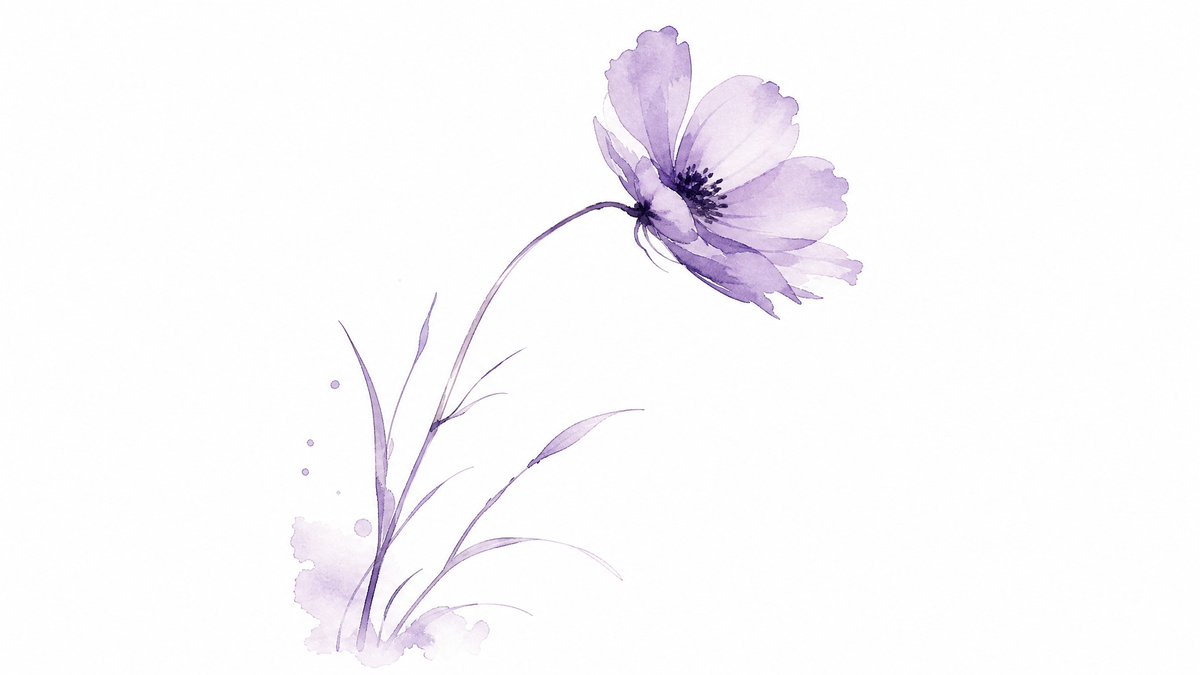 [SUBJECT] 的极简水彩插画，柔和的色彩晕染，单一主色调，留白通透空灵，线条细腻精致，白色背景, 图片 1