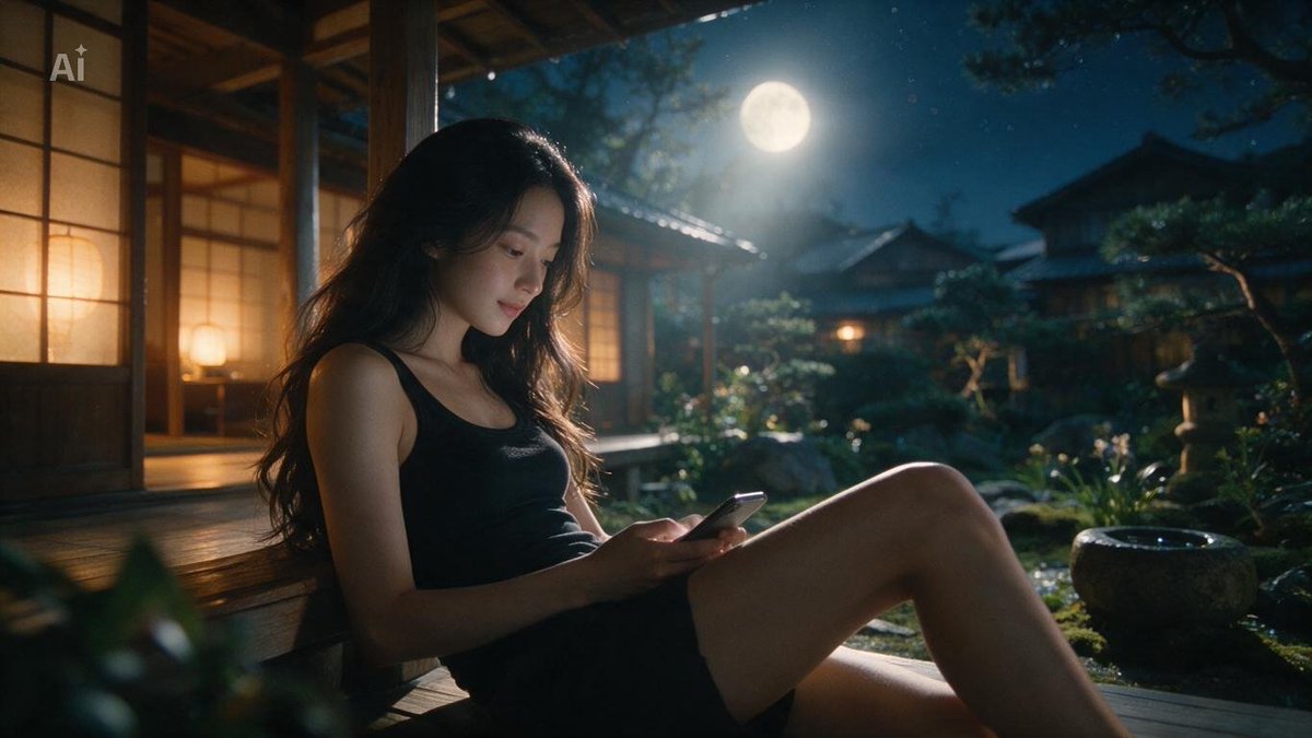 柔软波浪长卷深色长发,自然而不费力的美丽,肌肤柔和发光,面部特征与参考图完全一致。, 图片 3