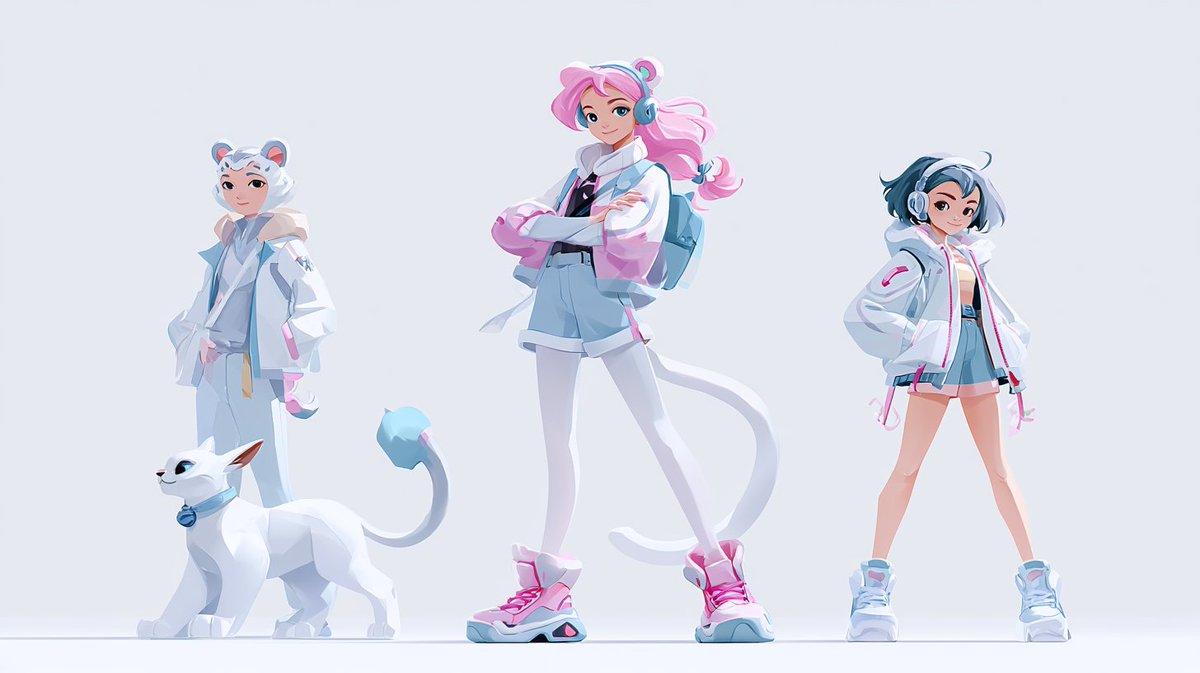 character illustration --ar 16:9 --v 8.1 --sref 2171401450 2129784744 108289180…