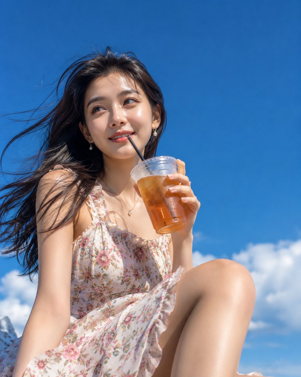 创作一张超写实的抓拍生活人像肖像,主体是一位美丽动人的18岁印尼女性,拥有白皙偏暖色调的肌肤、清新自然的妆容、轮廓分明的眉毛、细腻的眼线、纤长…, 图片 4