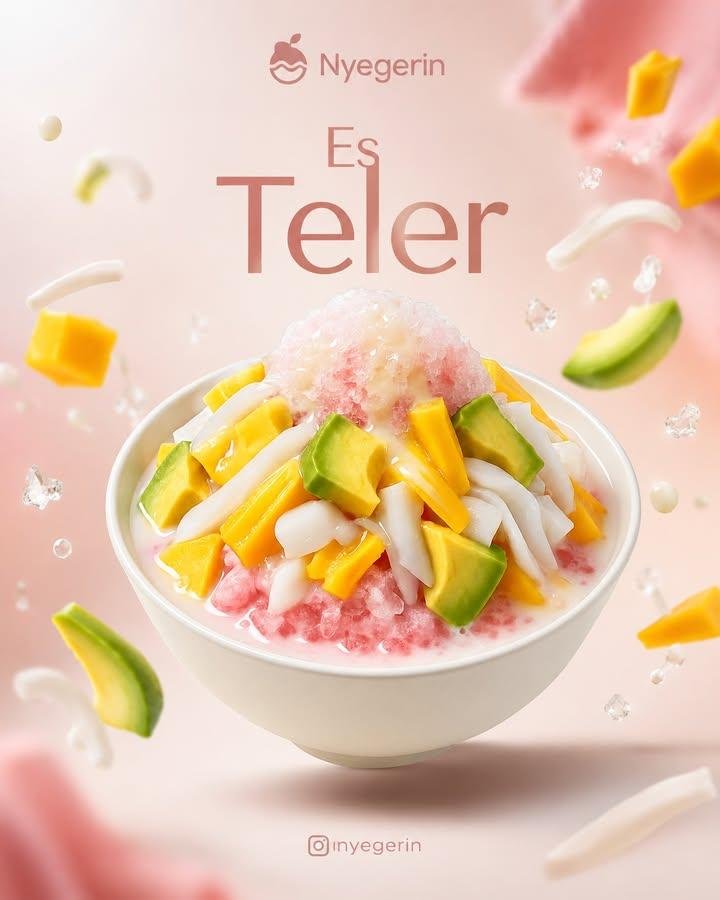 以上传的图片作为主要参考,保留确切的食品或饮料及其原始外观、质感、颜色、食材与摆盘风格。创建一个高级的4:5垂直悬浮食物广告画面,让产品优雅地…, 图片 4