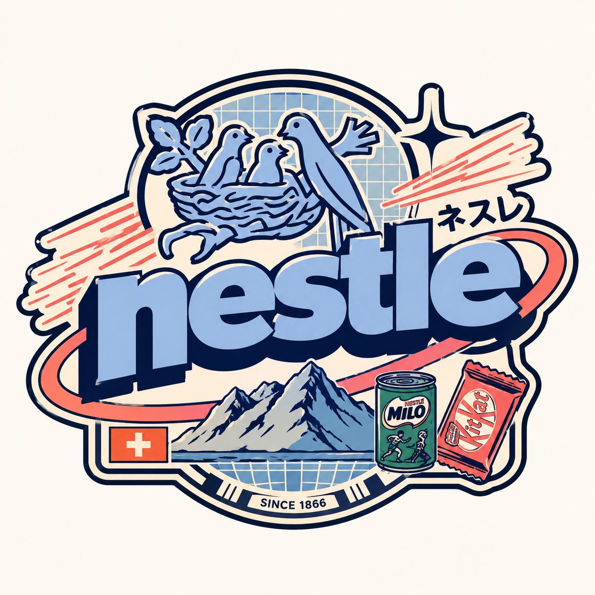 { "role": "Senior Vector Graphic Designer — Y2K Japanese streetwear badge speci…