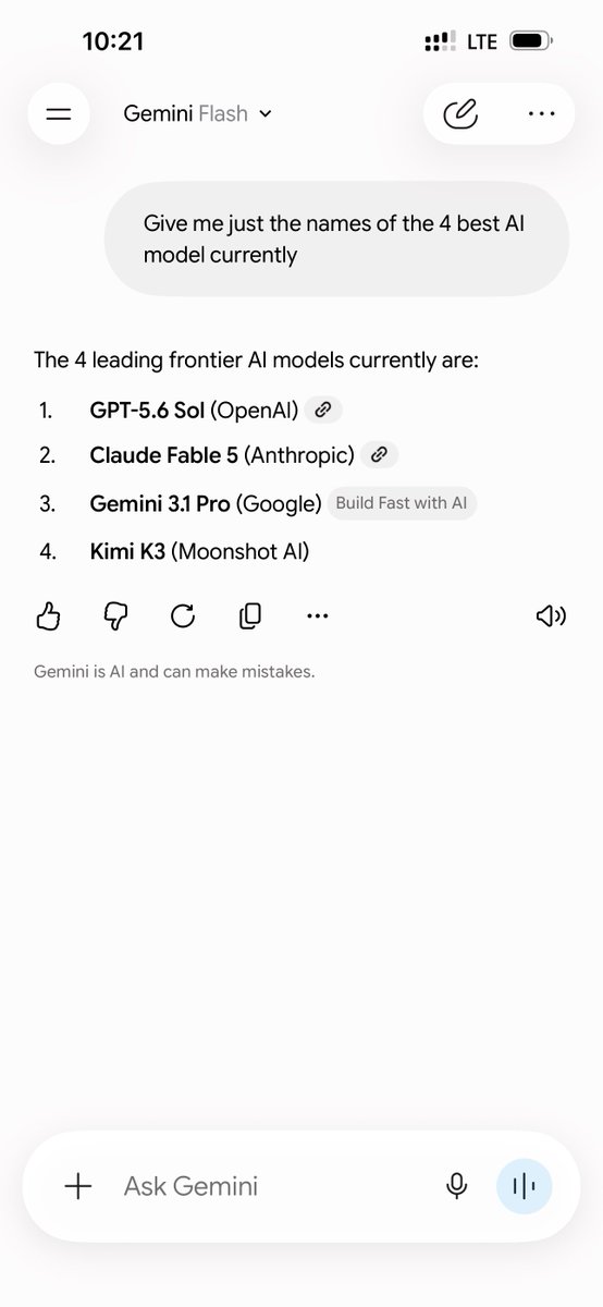 只需告诉我目前4个最佳AI模型的名称, 图片 3