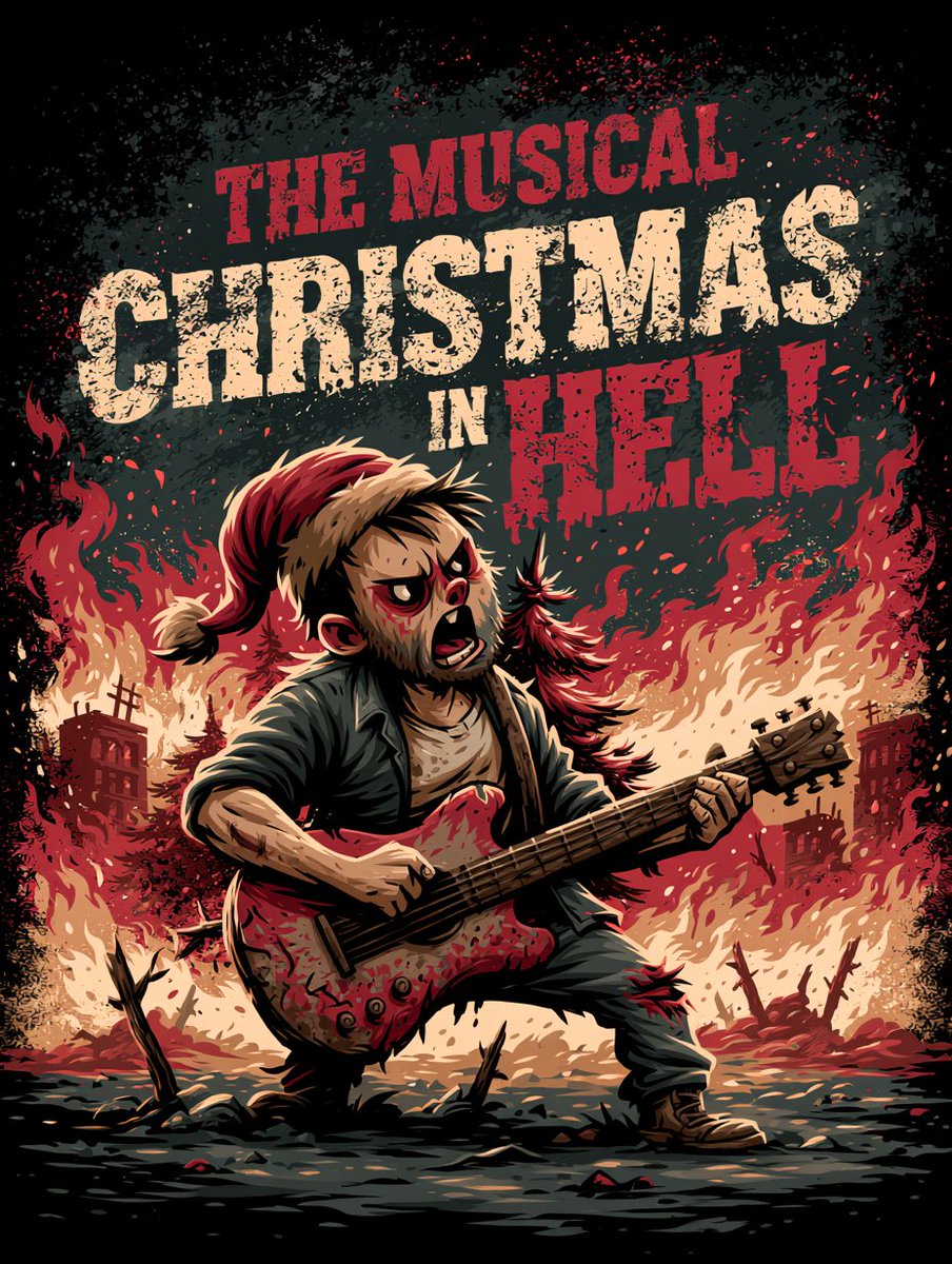 "Christmas in Hell",The Musical https://t.co/VSpUFu1xLM, 图片 1