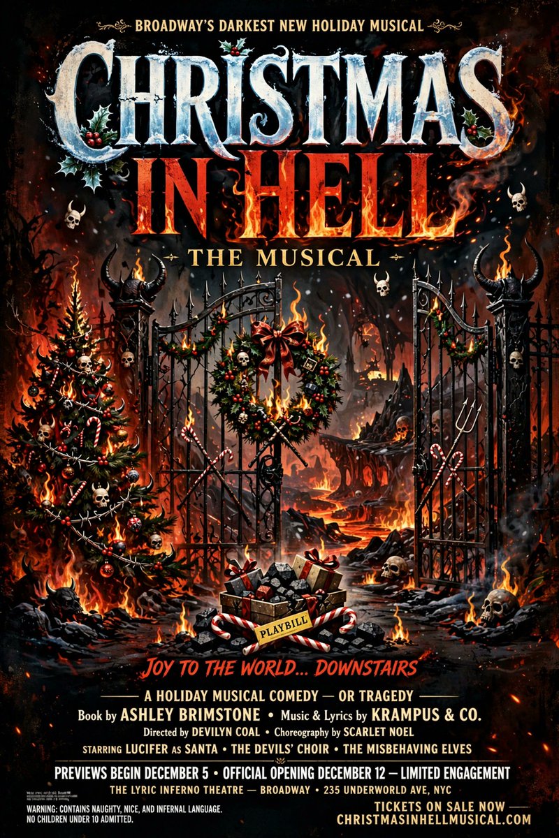 《Christmas in Hell》，音乐剧 https://t.co/Q4dqCtLbay, 图片 1