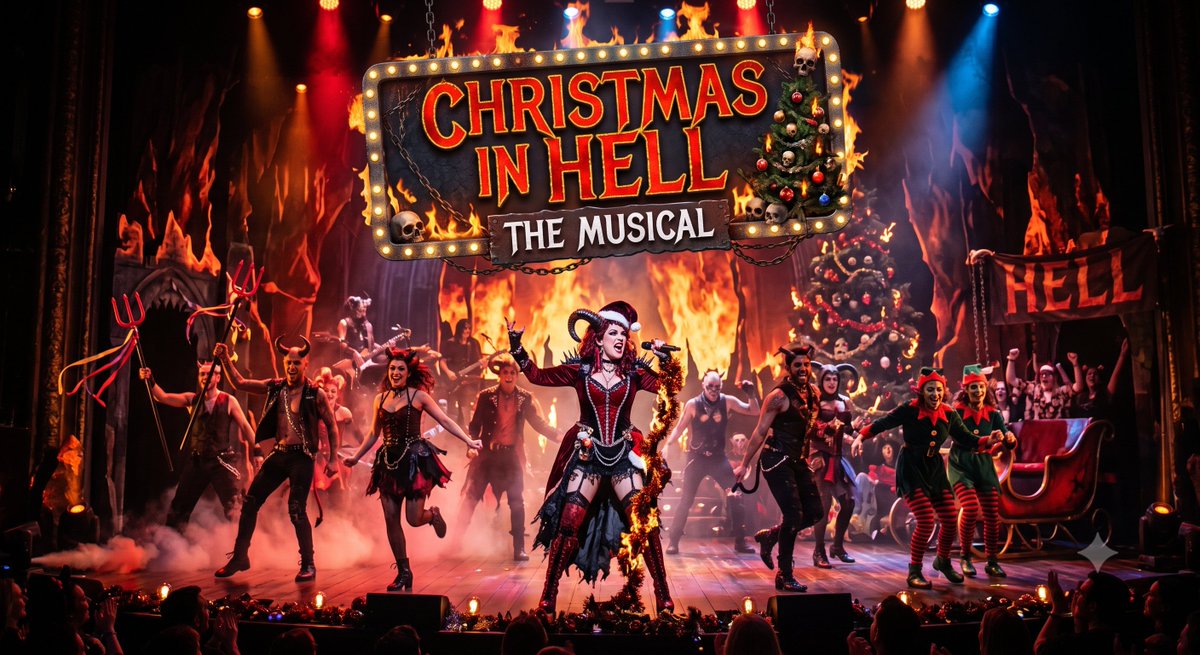《Christmas in Hell》,音乐剧 https://t.co/qMyz0WRIfa, 图片 1