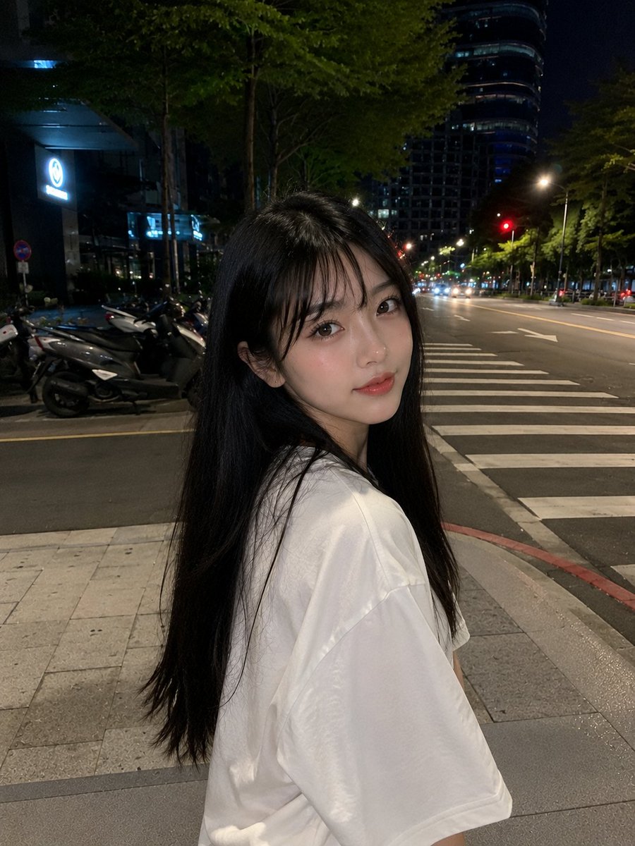 超逼真的智能手机照片:一位美丽的年轻日本女性,皮肤光滑白皙,面部自然柔和,五官精致,大而富有表现力的棕色眼睛,粉嫩有光泽的嘴唇,黑色长直发丝般…, 图片 3