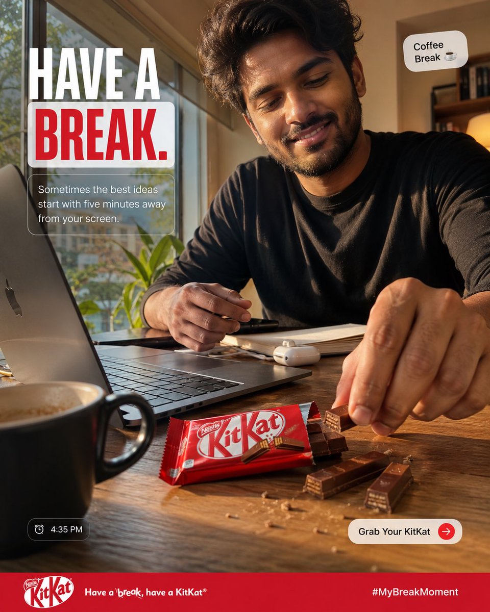 KITKAT — 高级 UGC 产品广告, 图片 2