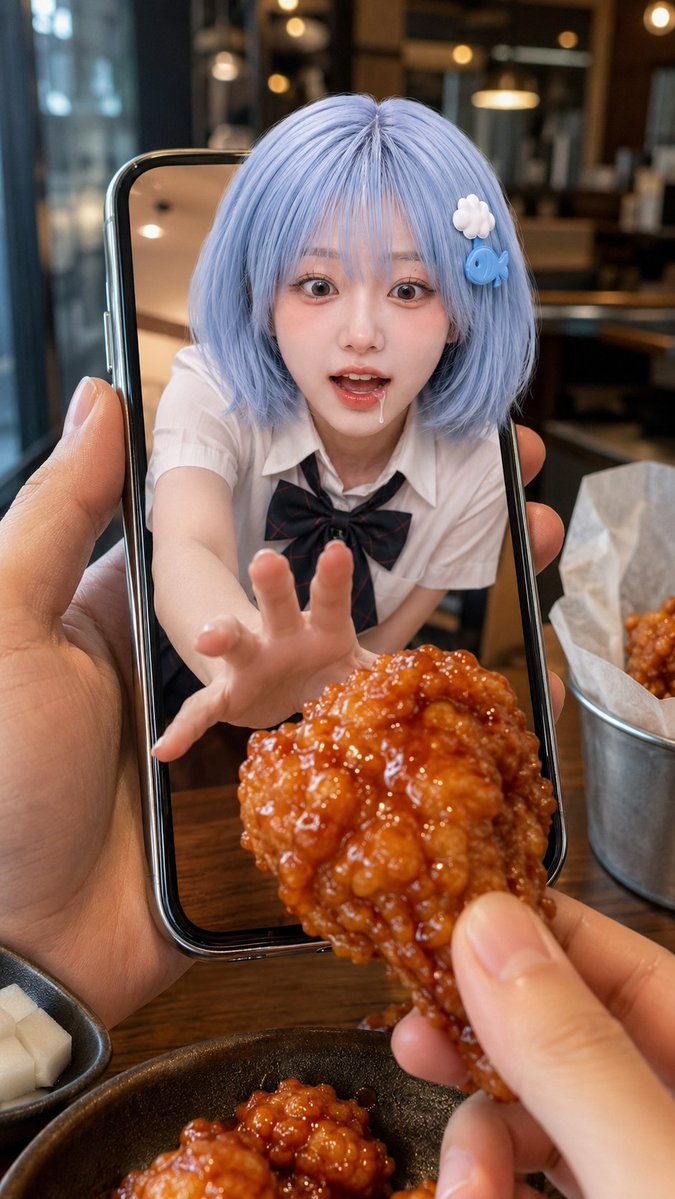 以上传的人像或角色参考图作为主要身份、发型、服装、配饰和造型参考。, 图片 1