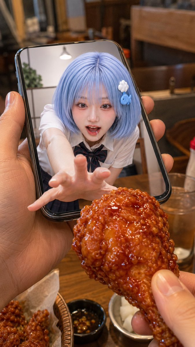 以上传的人像或角色参考图作为主要身份、发型、服装、配饰和造型参考。, 图片 2