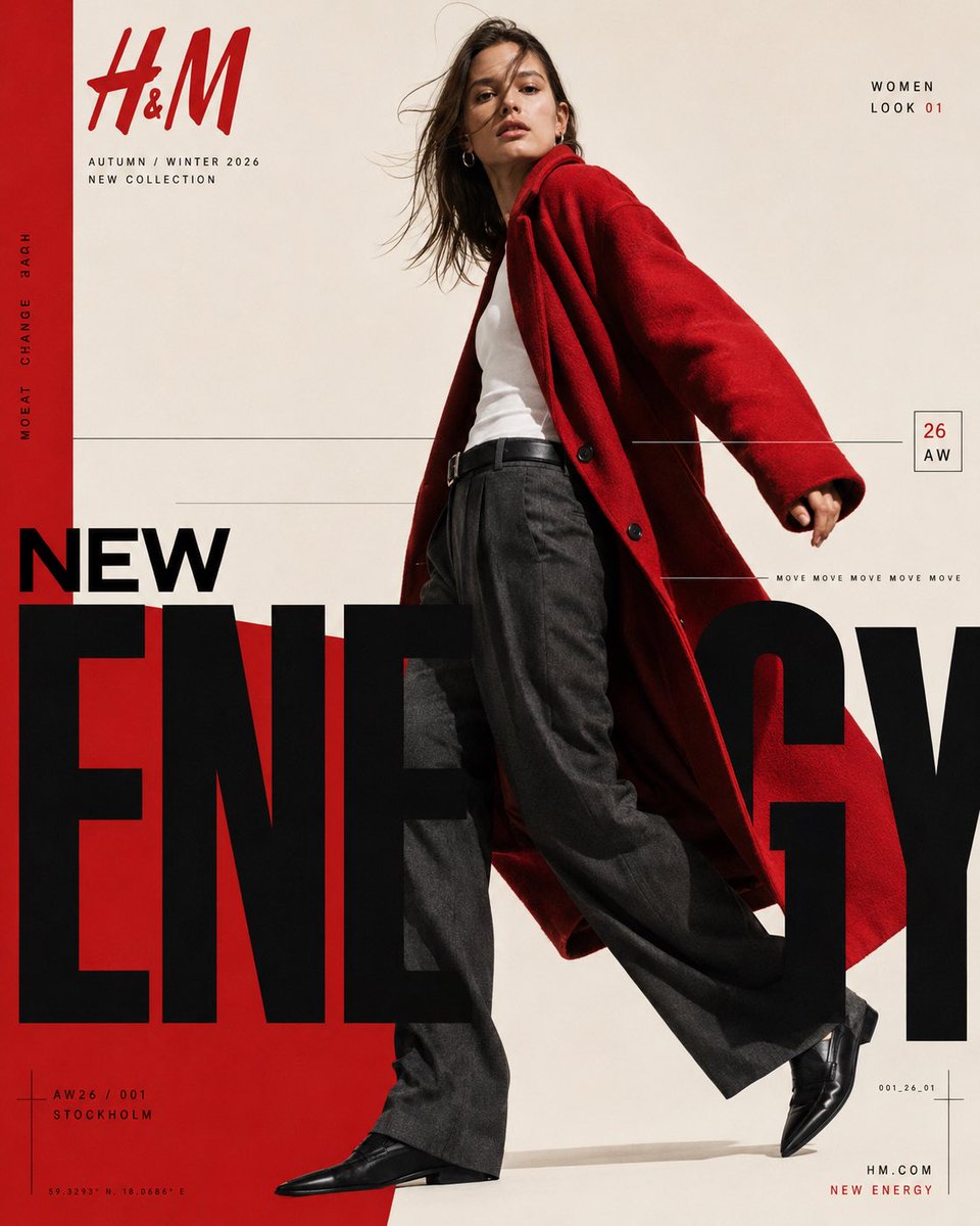 H&M — “NEW ENERGY / AW26”, 图片 1