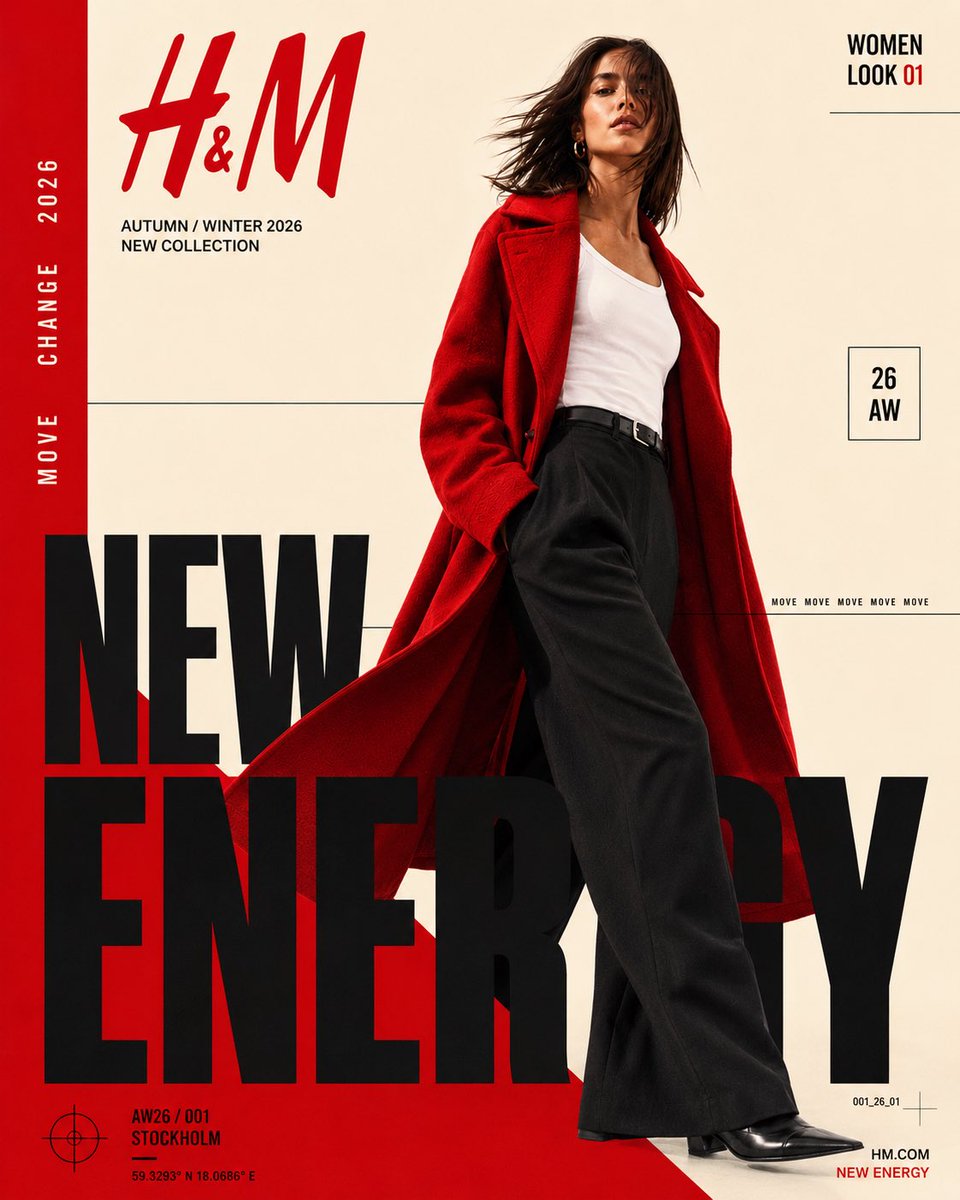 H&M — “NEW ENERGY / AW26”, 图片 2