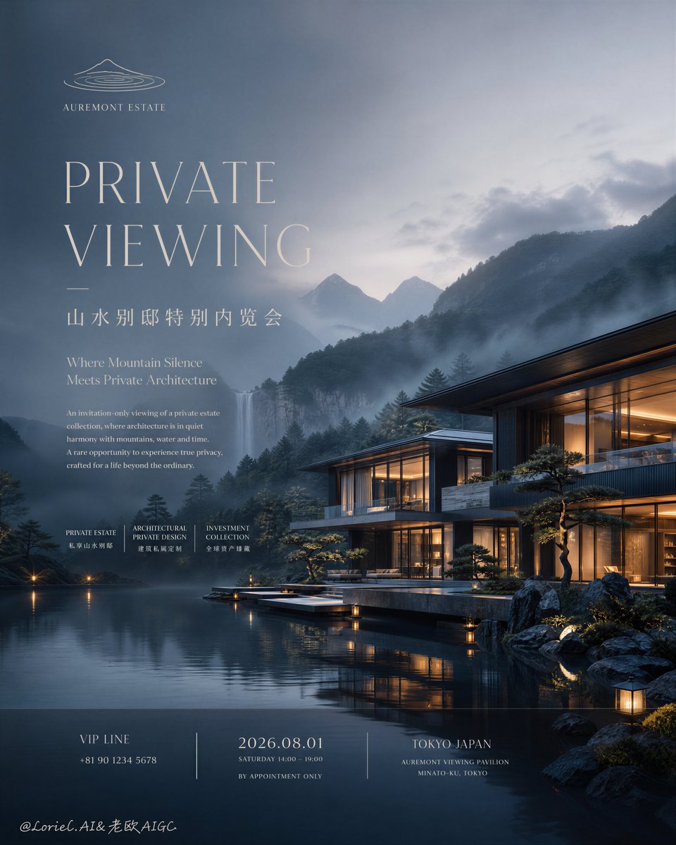 廉价宣传册设计,过大粗体字体,通用度假村广告,奇幻宫殿,杂乱的景观,塑料感的水,浑浊的雾气,平坦的山景背景,镜面般的假玻璃,凌乱的文字布局,低…, 图片 1
