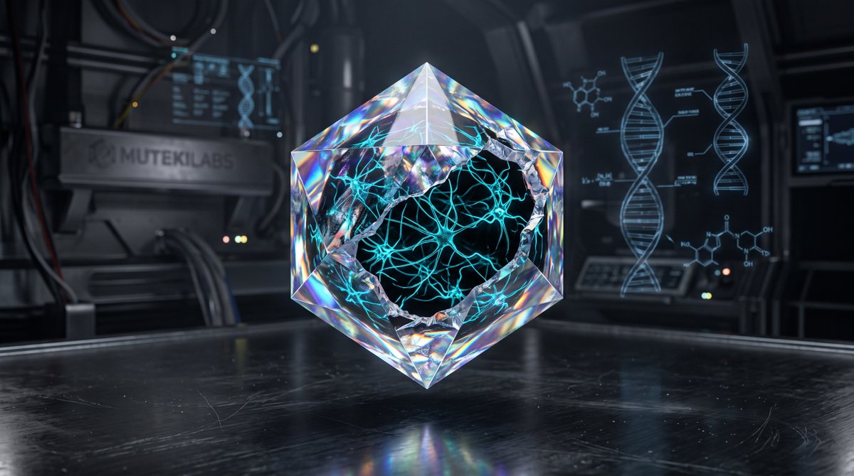 ** 一张超写实的微距摄影棚拍摄照片，主体为"虚空态造物合成口粮 646"。该物体是一个完美的几何菱形十二面体，拥有水晶般虹彩外壳，能将光线折…, 图片 2