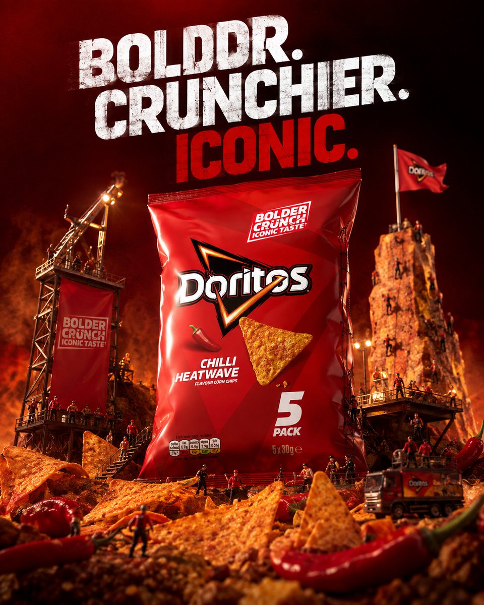 为[Doritos]（多力多滋）制作一张高端广告海报，主角为[Doritos]（多力多滋）。, 图片 1