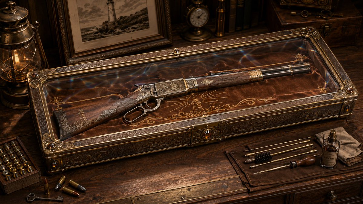 你拥有一件珍贵的火器,并正在展示它。, 图片 4