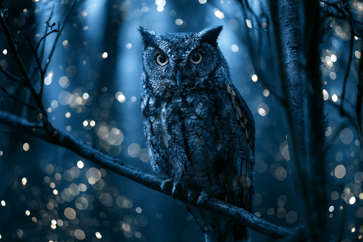 一片魔法森林场景，[SUBJECT] 被萤火虫散景（Firefly Bokeh）环绕，发光的光球模仿生物发光昆虫的神奇光芒。使用 [COLOR…, 图片 1
