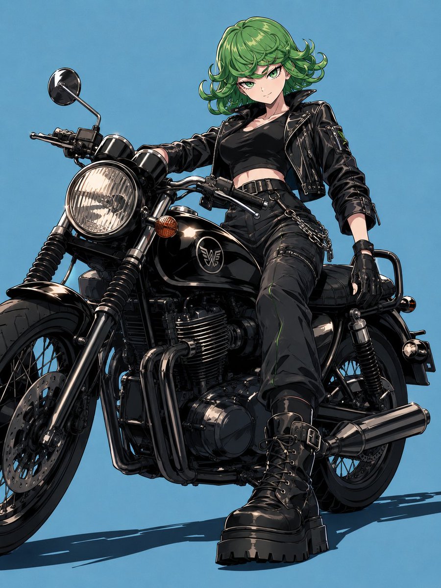 把女孩骑手的衣服换成都市时尚风, 图片 3