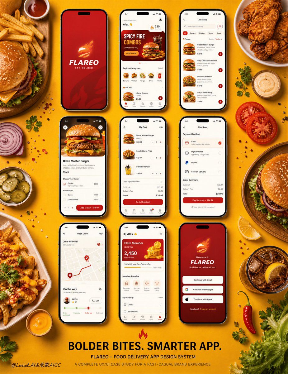 🍕点餐 App 的首页不是菜单墙,而是一条被设计好的下单路径:先勾起食欲,再缩小选择,最后让加购足够轻。, 图片 2