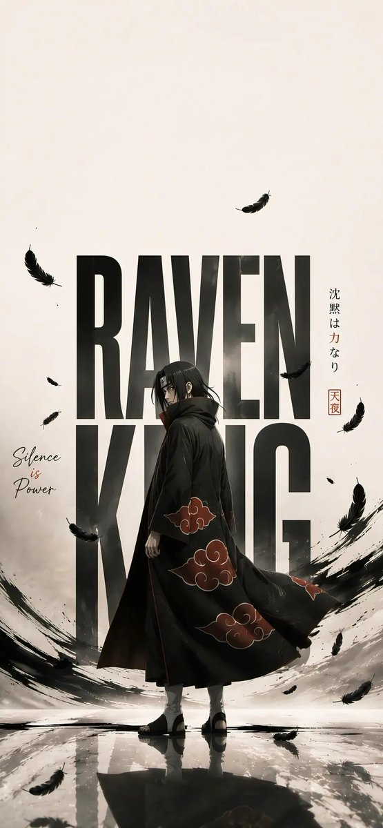 创作一张高端电影级动漫编辑风格海报与设备样机，画面中一位神秘的年轻男性忍者独自伫立在雨水浸润的极简风景之中。他身披一件长款飘逸的黑色斗篷，上面…, 图片 1