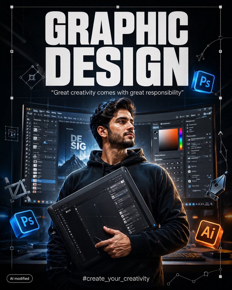 创建一个高端电影感的平面设计(GRAPHIC DESIGN)宣传海报,采用现代专业创意工作室的美学风格。, 图片 1