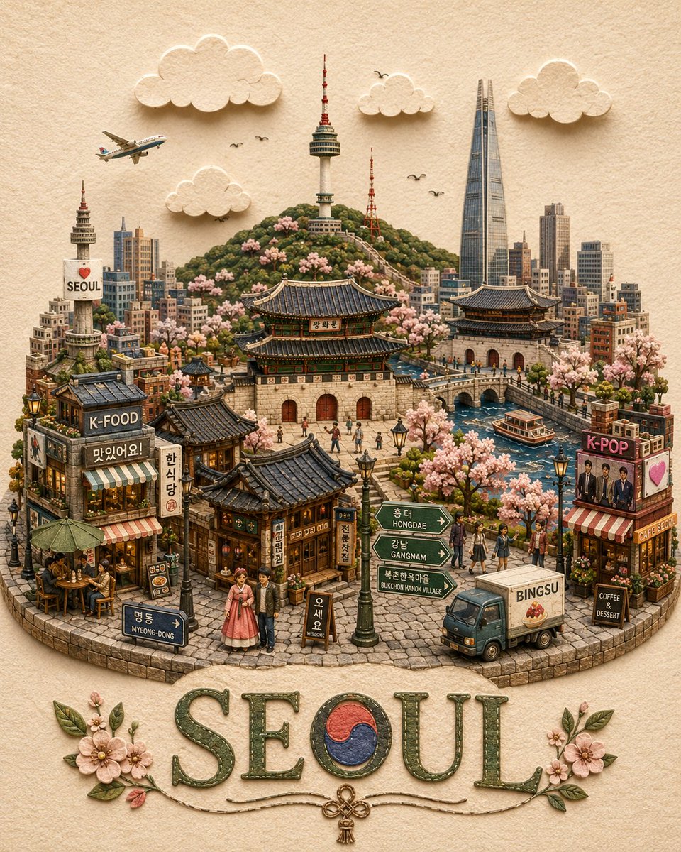 创作一幅精致的英国伦敦微缩立体纸艺与黏土立体场景插画，以高品质手工纪念明信片的形式呈现。场景设置在温暖的米白色纹理纸张背景上，一座圆润的鹅卵石…, 图片 2
