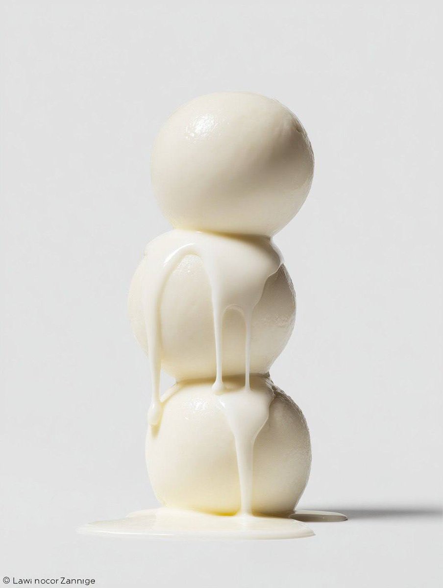 三个 [Tomatoes, Eggs, and Sweatshirt and Ice creams ] 堆叠在一起，上面有 [LIQUID] …, 图片 1