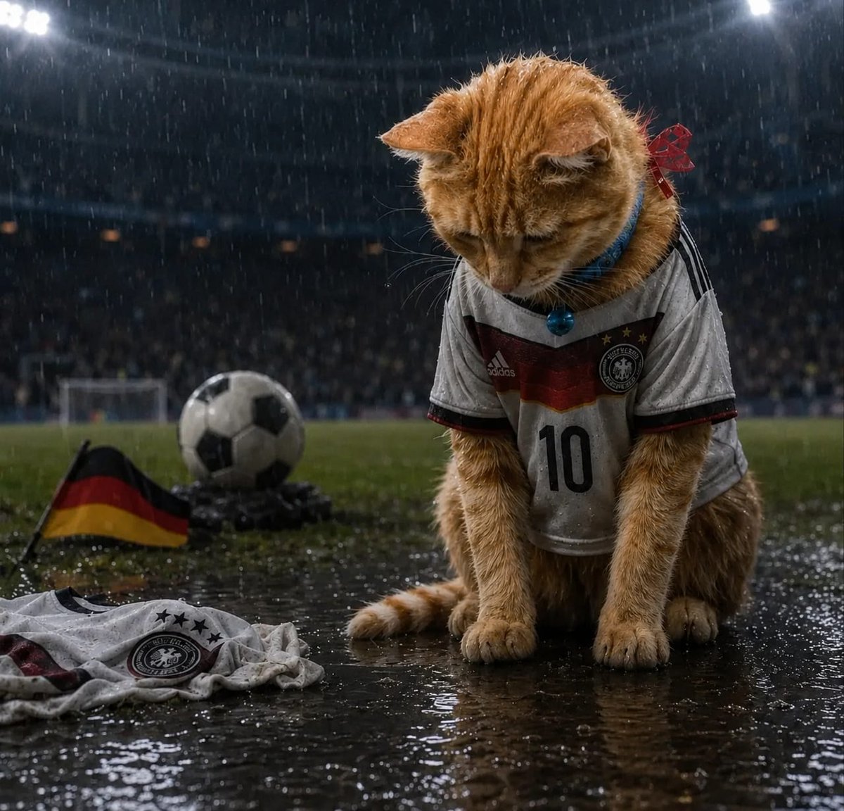 { "prompt": "Ultra-realistic cinematic sports photography of a lonely orange ta…