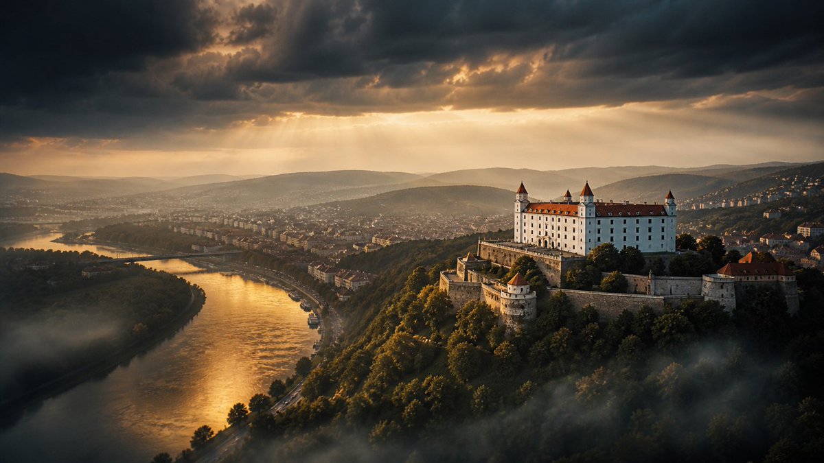 Bratislava Castle from a drone view my born city :) 1. Advertising: Commercial …