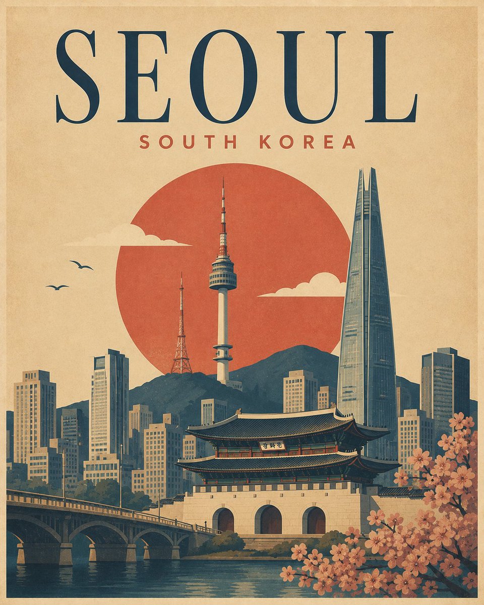 为[DESTINATION / CITY, COUNTRY]创作一张高级极简复古旅行海报，灵感源自经典中世纪旅行印刷品。, 图片 2