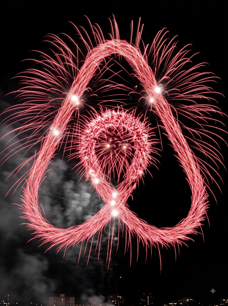{ "style_name": "Fireworks Logo - Close Crop (v2)", "description": "A photoreal…