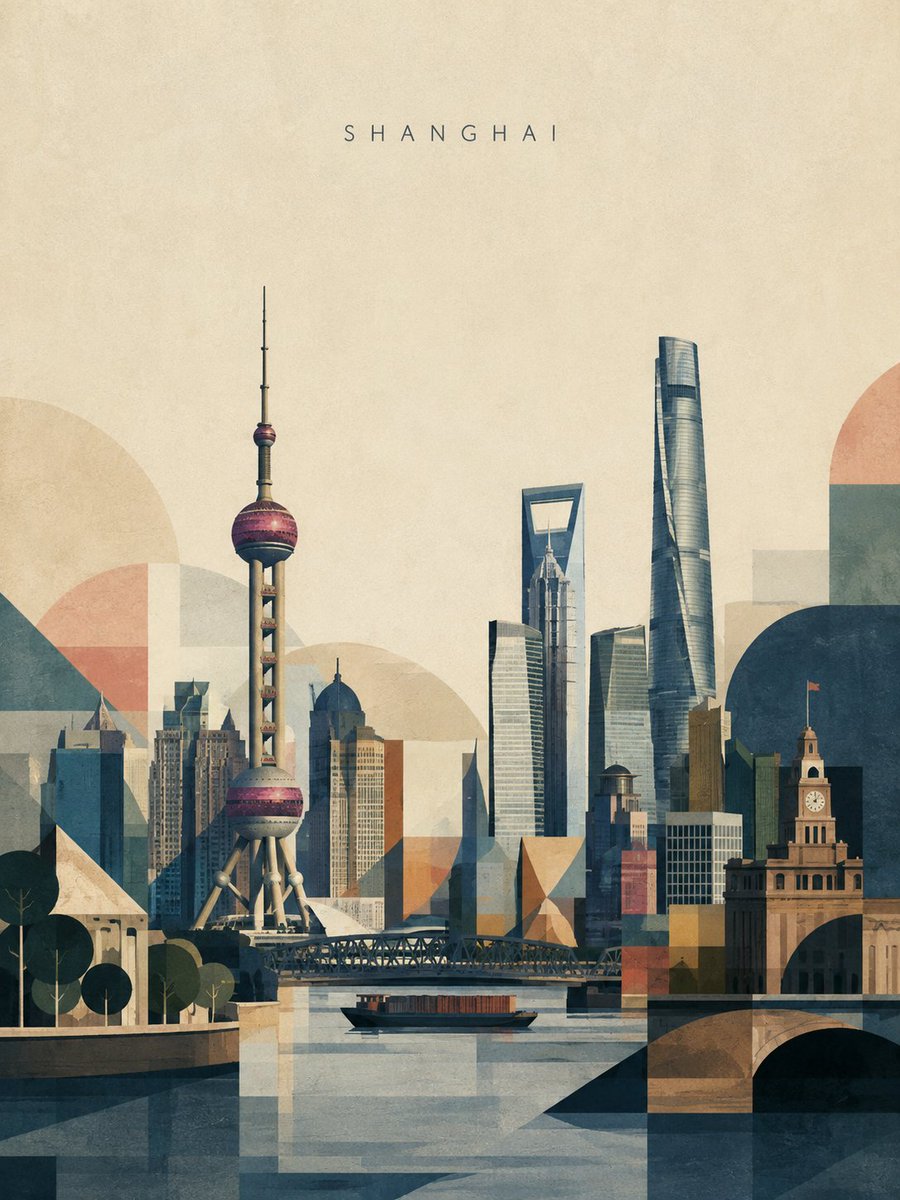 创作一幅精致的 3:4 竖版旅行艺术海报，主题为 [DESTINATION]。, 图片 1