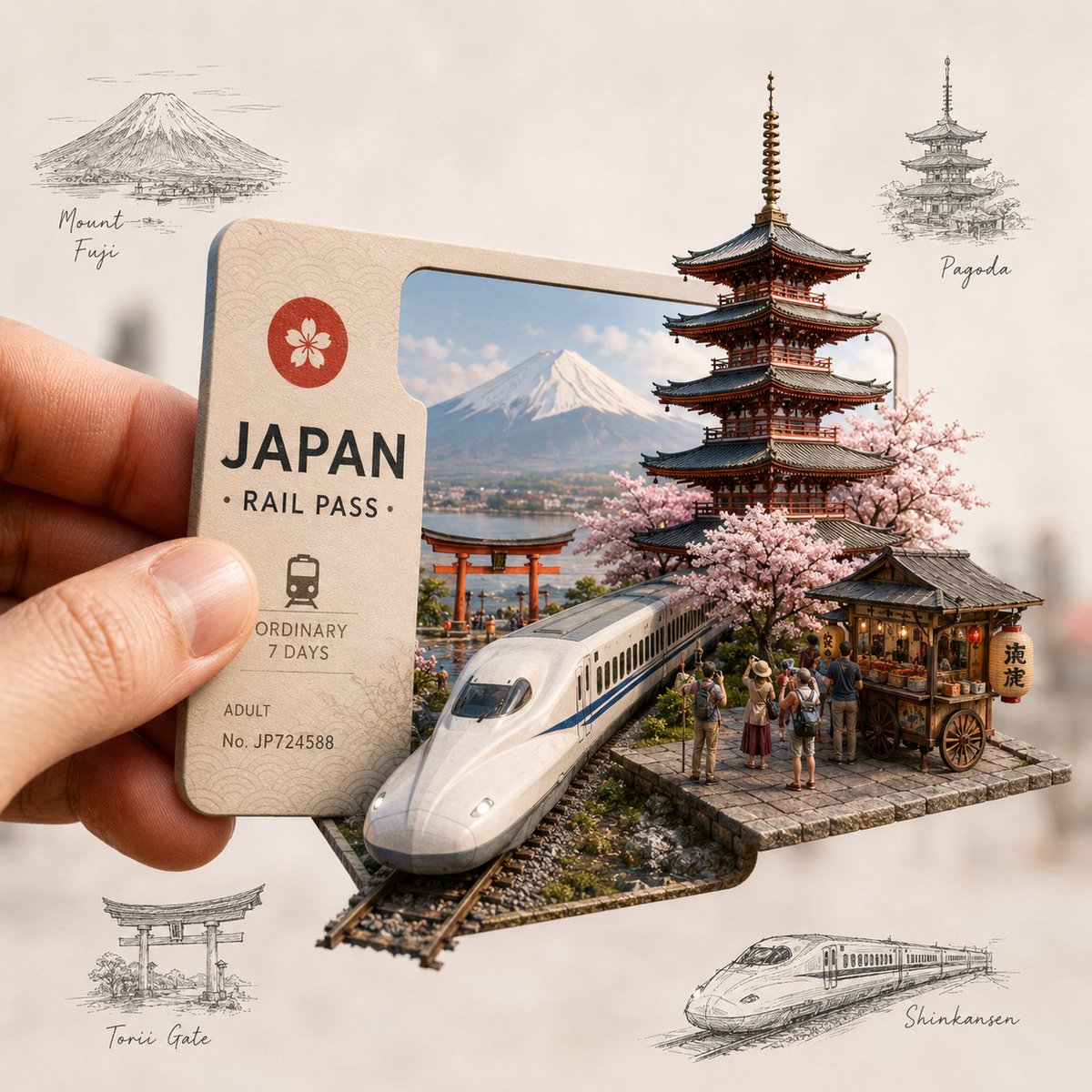 日本在手——传统与未来相遇之处, 图片 1