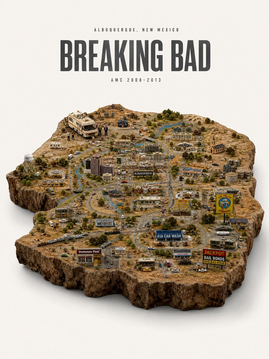 Isometric TV Show Map Dioramas by GPT Image 2 @ImagineArt_X @imagineart_creo “U…