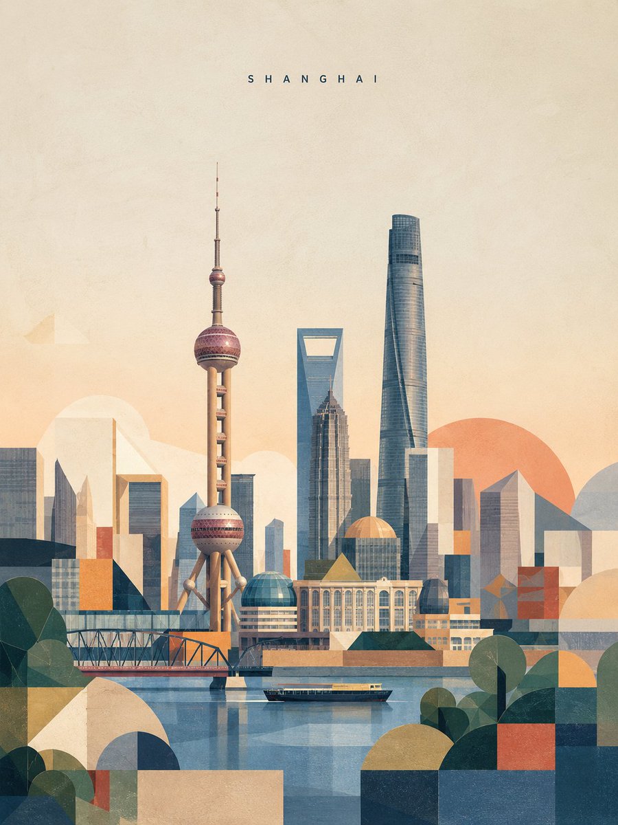 创作一张精致的竖版 3:4 旅行艺术海报,以 [DESTINATION] 为主题,设计为当代高雅美术印刷品。, 图片 1