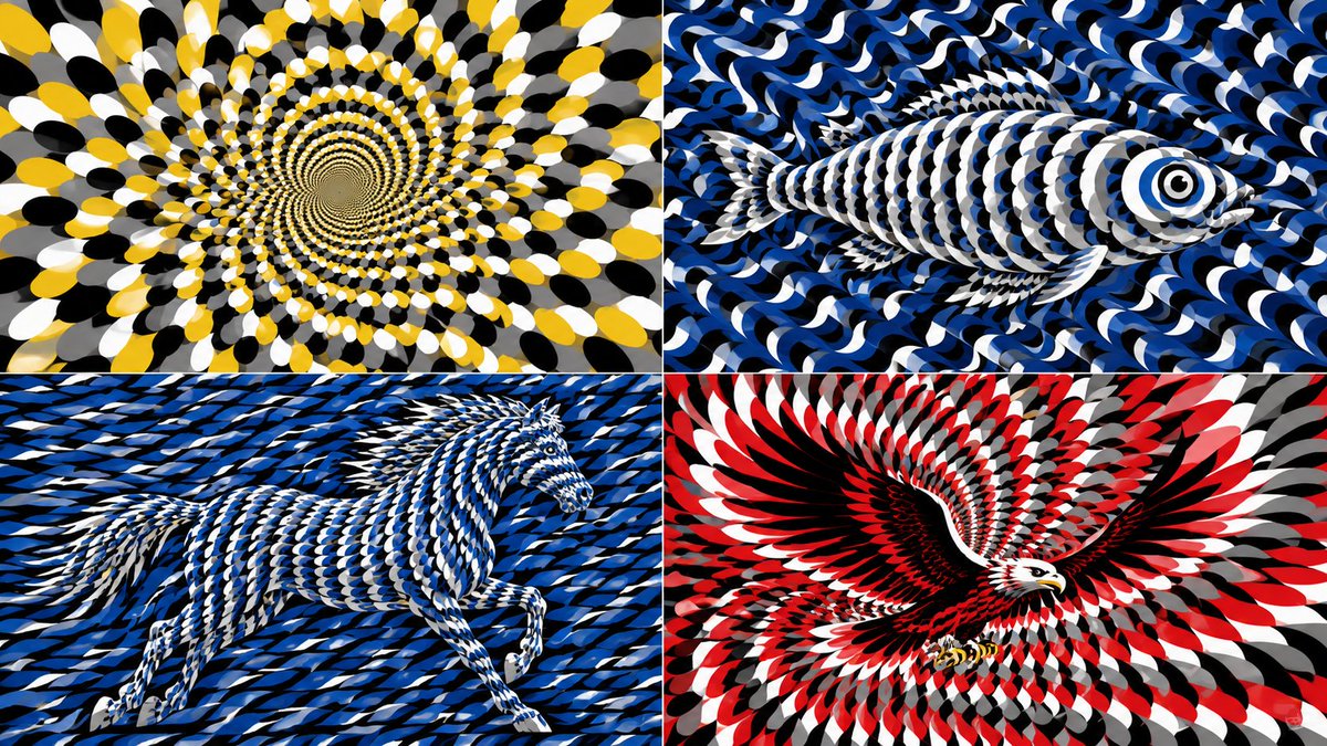 2x2 网格,16:9,AI 自选主题:static_motion_subject select visual_output from lat…, 图片 1