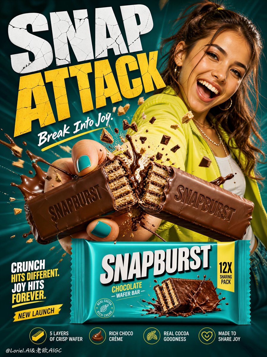 copied brand name, copied headline, copied slogan, blurry wafer layers, weak sn…