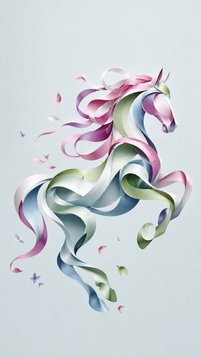 优雅的抽象插画,描绘, 图片 1