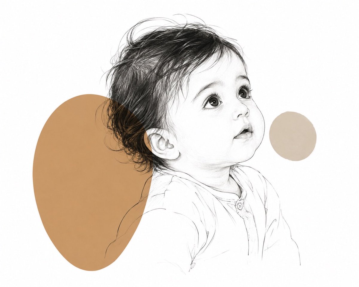优雅的编辑插画，描绘一个[SUBJECT]，将细腻的轮廓描绘与一两个大胆的纯色色块相结合，部分区域有意留白未完成，在细节与留白之间达成精致的平…, 图片 2