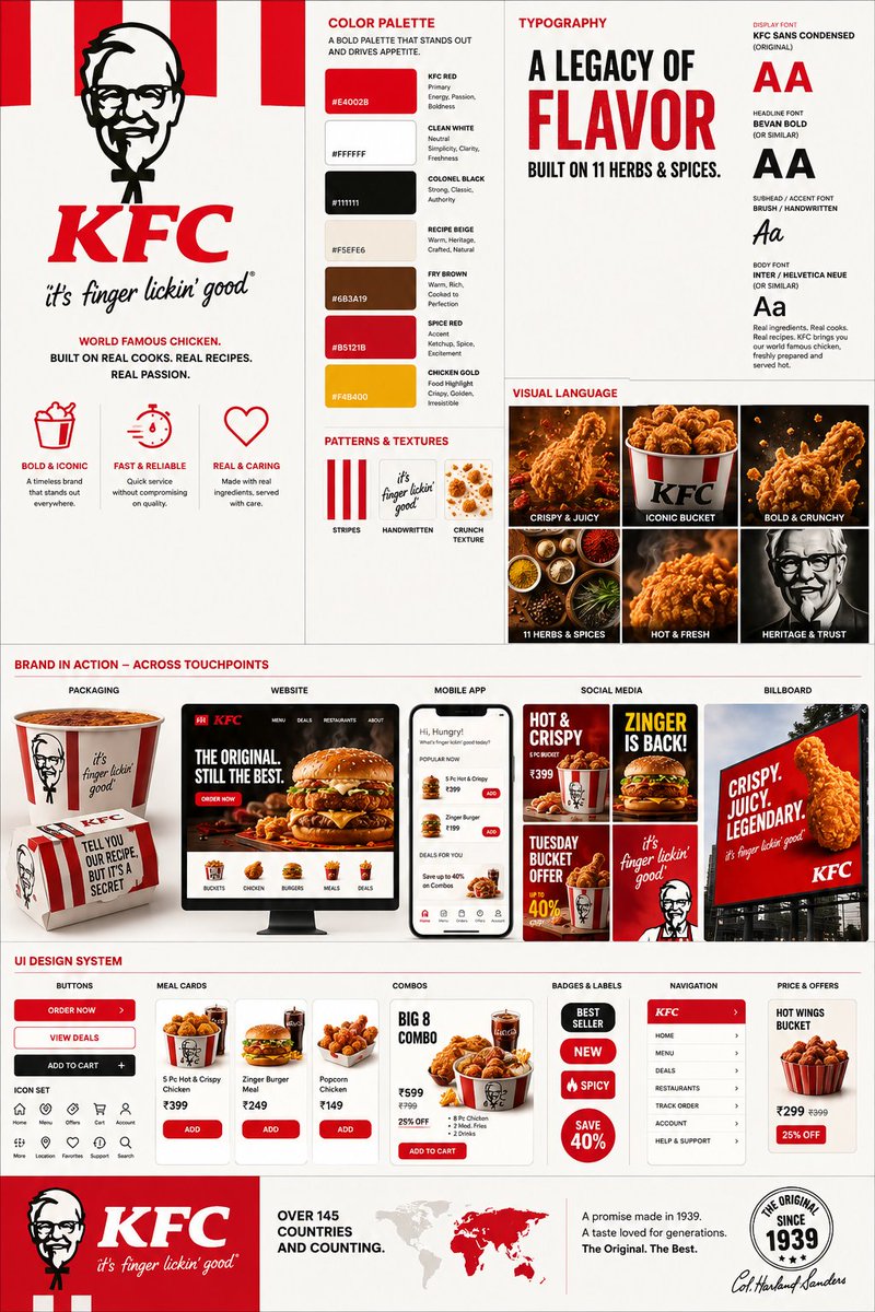 为麦当劳(McDonald’s)打造一张高端创意机构品牌识别展示海报。将品牌无可挑剔的视觉识别转化为一套完整、精良的品牌系统,使其呈现出鲜明、…, 图片 2