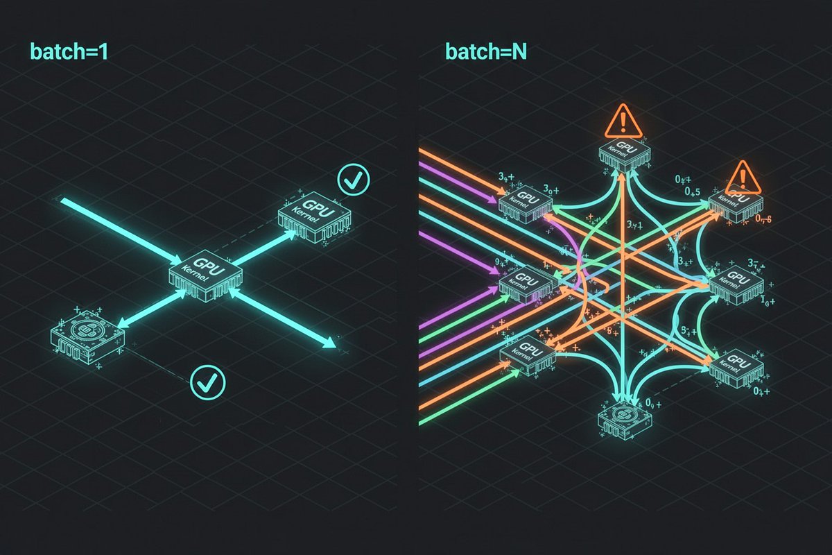 Technical blueprint-style diagram on a dark charcoal grid background, split int…