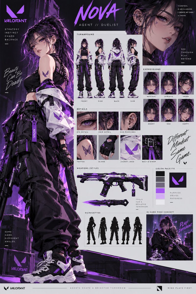 Meet NOVA, a new force on the VALORANT battlefield. She doesn’t wait for the pe…