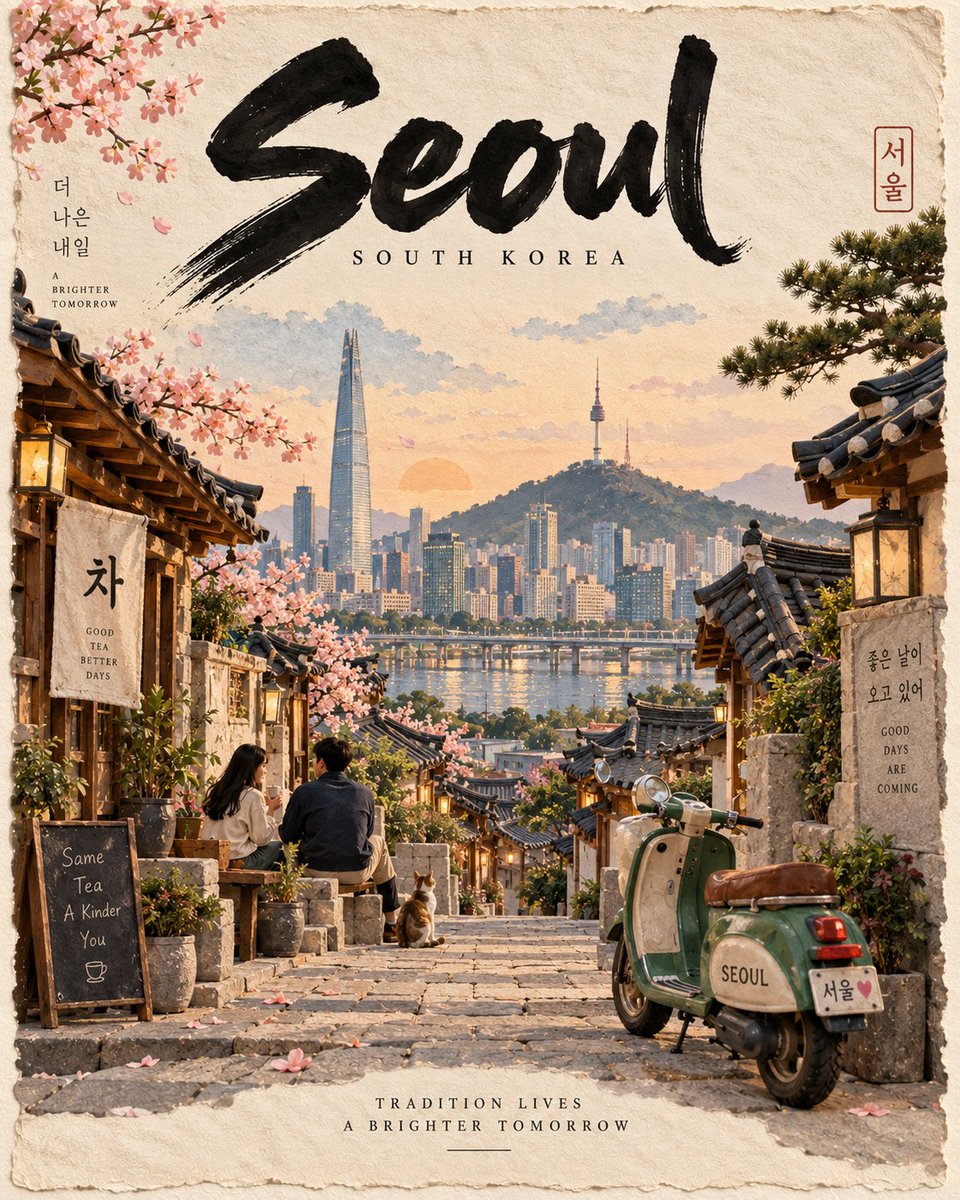 为 [LOCATION] 创作一张高级的 4:5 垂直手工旅行海报，沿袭既定的“手工之城”视觉风格。, 图片 2
