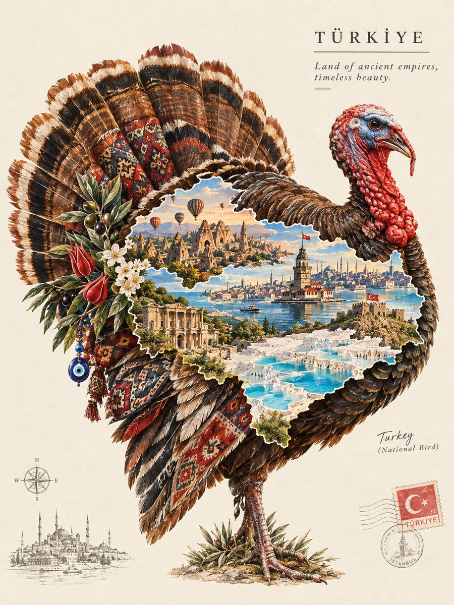 创作一幅精美的艺术插画，以[COUNTRY]（国家）的国鸟[NATIONAL BIRD]（国鸟）来代表该国家。让这只鸟自然地环绕着[COUNT…, 图片 1