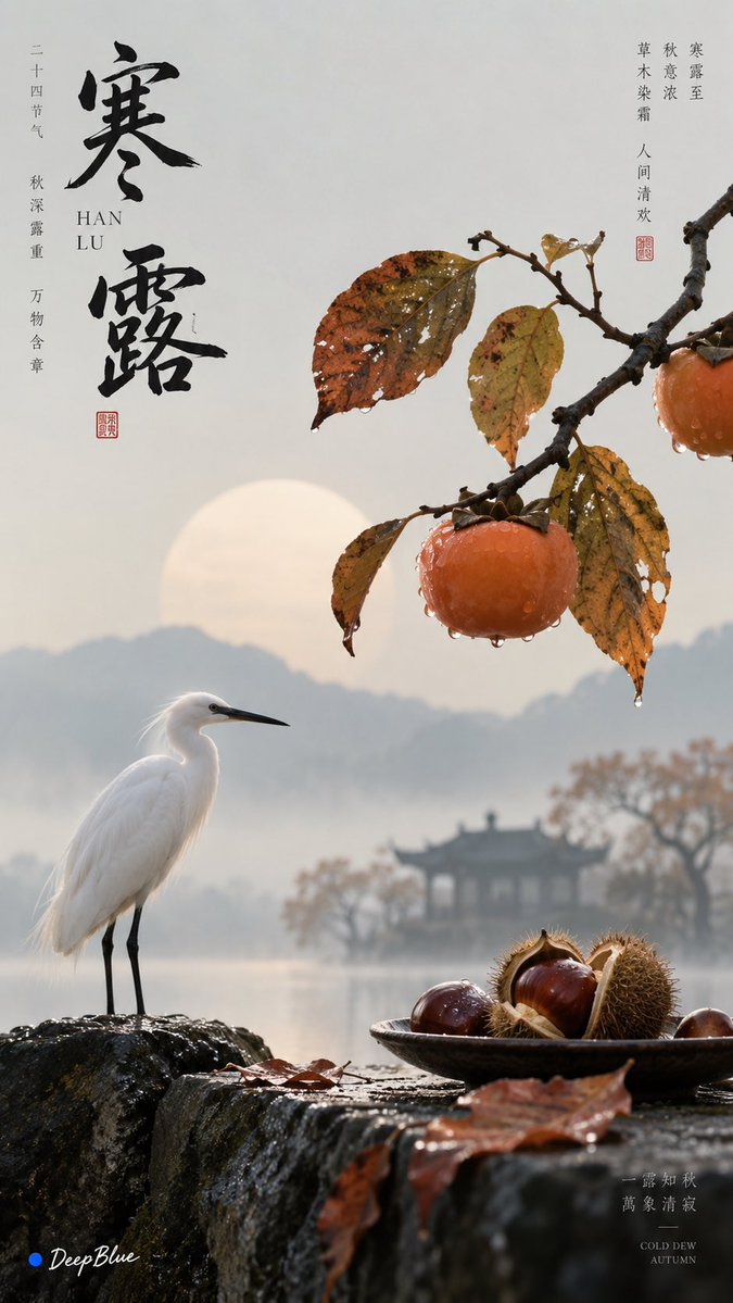 极简东方 × 宋式美学 × 时令诗意 × 独立艺术封面 × 东方自然意境, 图片 2
