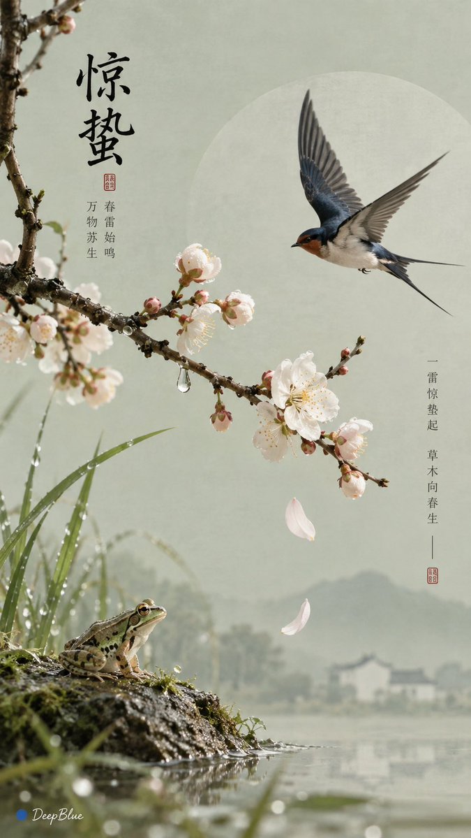 极简东方 × 宋式美学 × 时令诗意 × 独立艺术封面 × 东方自然意境, 图片 4