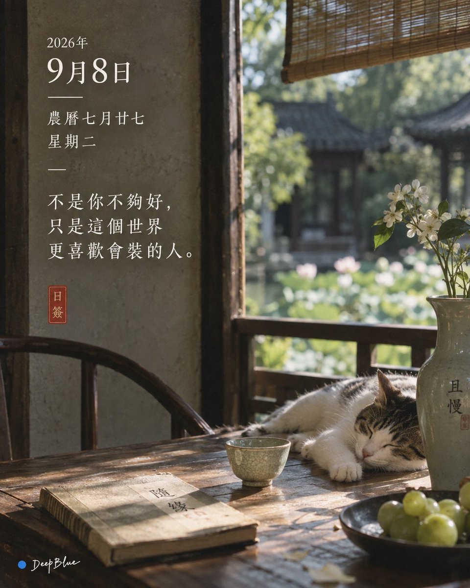 【毒雞湯日簽|2026年9月8日】, 图片 2