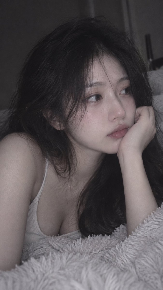 📱 iPhone 前置摄像头随手抓拍，9:16；18–22 岁、明确成年的漂亮东亚女性，约 1.75 米，精致五官，冷白通透肌肤，高挑纤细模…, 图片 4