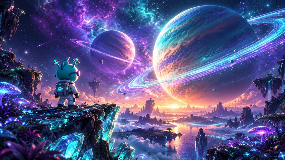 Prompt share for you all! Anyone interested in space, and the different univers…